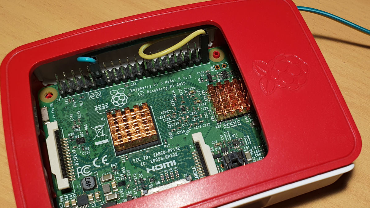 Internal wiring of Raspberry Pi